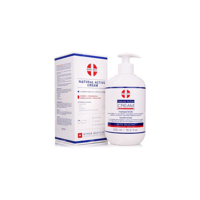 Beta-Skin Natural Active Cream 500ml
